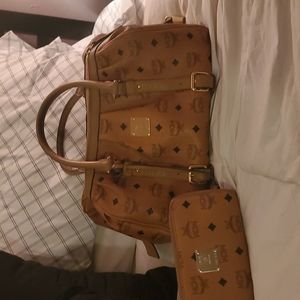 MCM Handbag with Wallet
